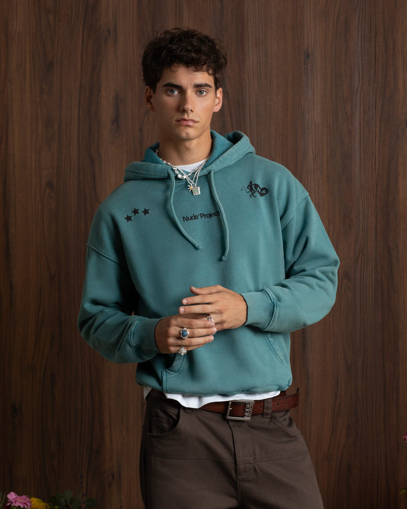 Mower Hoodie Terra Green