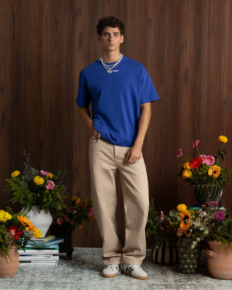 Play With Logo Tee Blue