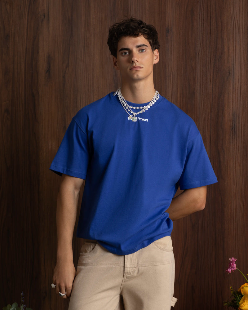 Play With Logo Tee Blue