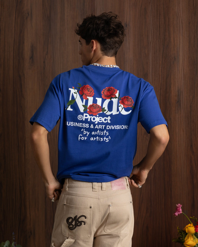 Play With Logo Tee Blue