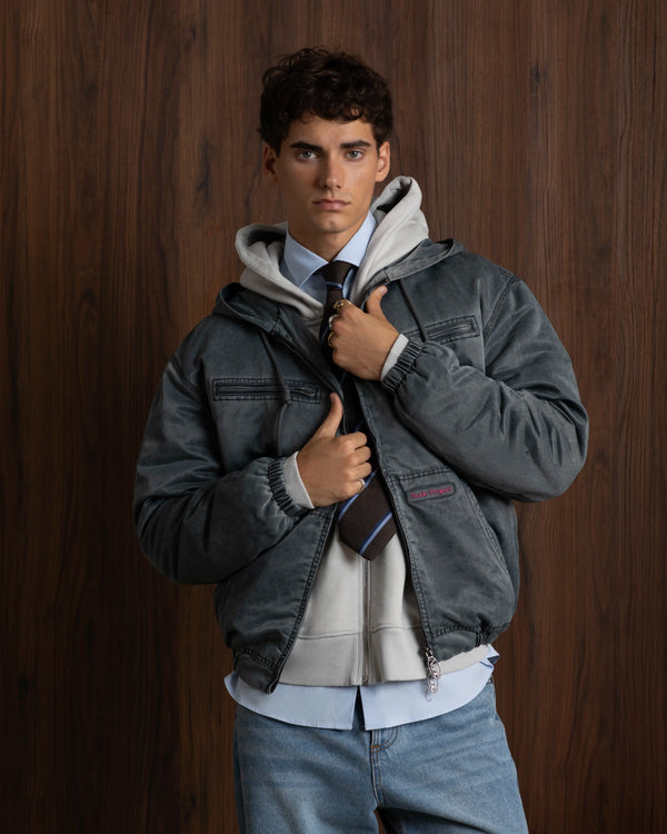 Comfy Worker Jacket Ash