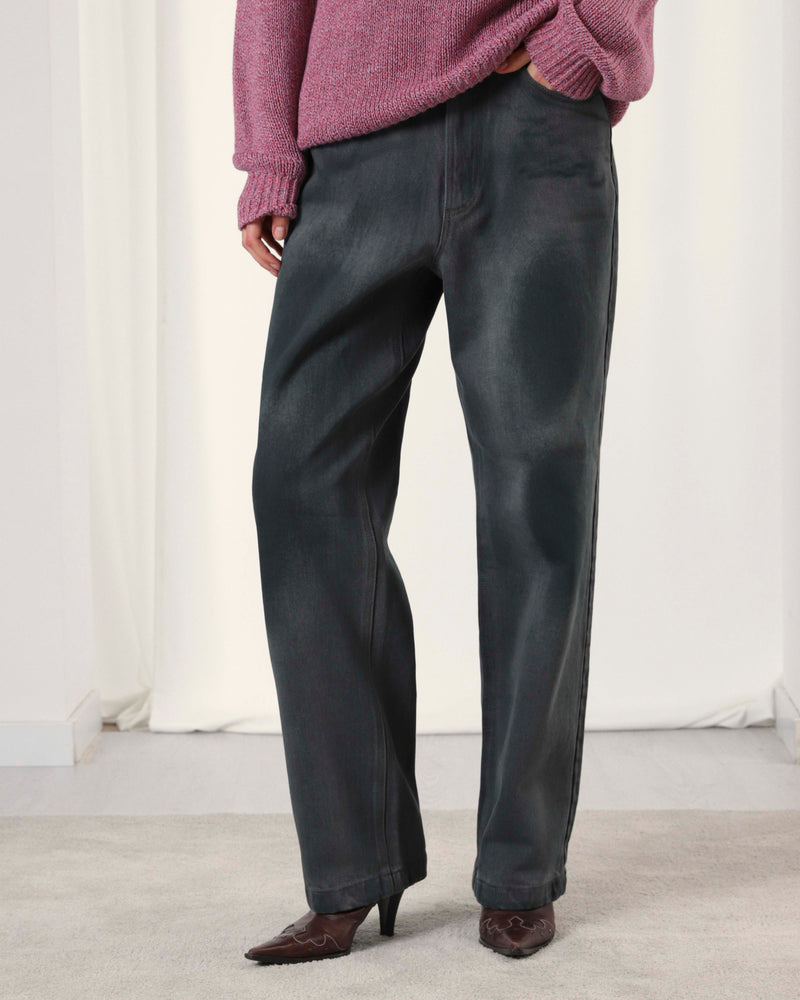 Wasted Jeans Washed Green