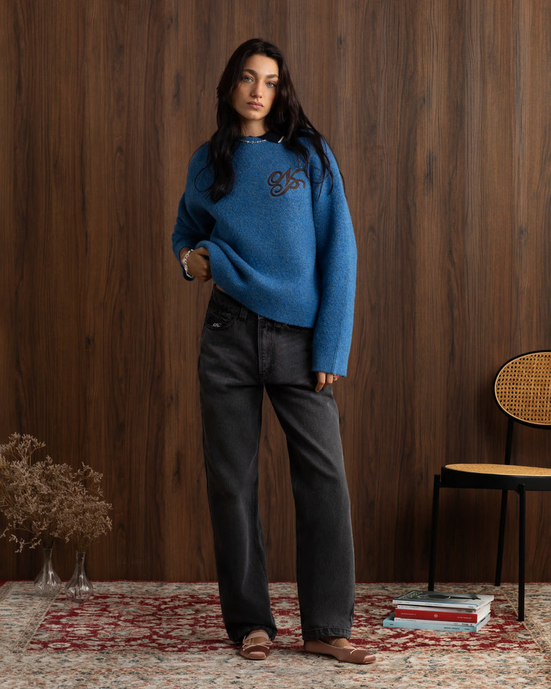 Le Marais Knit Sweater Blue