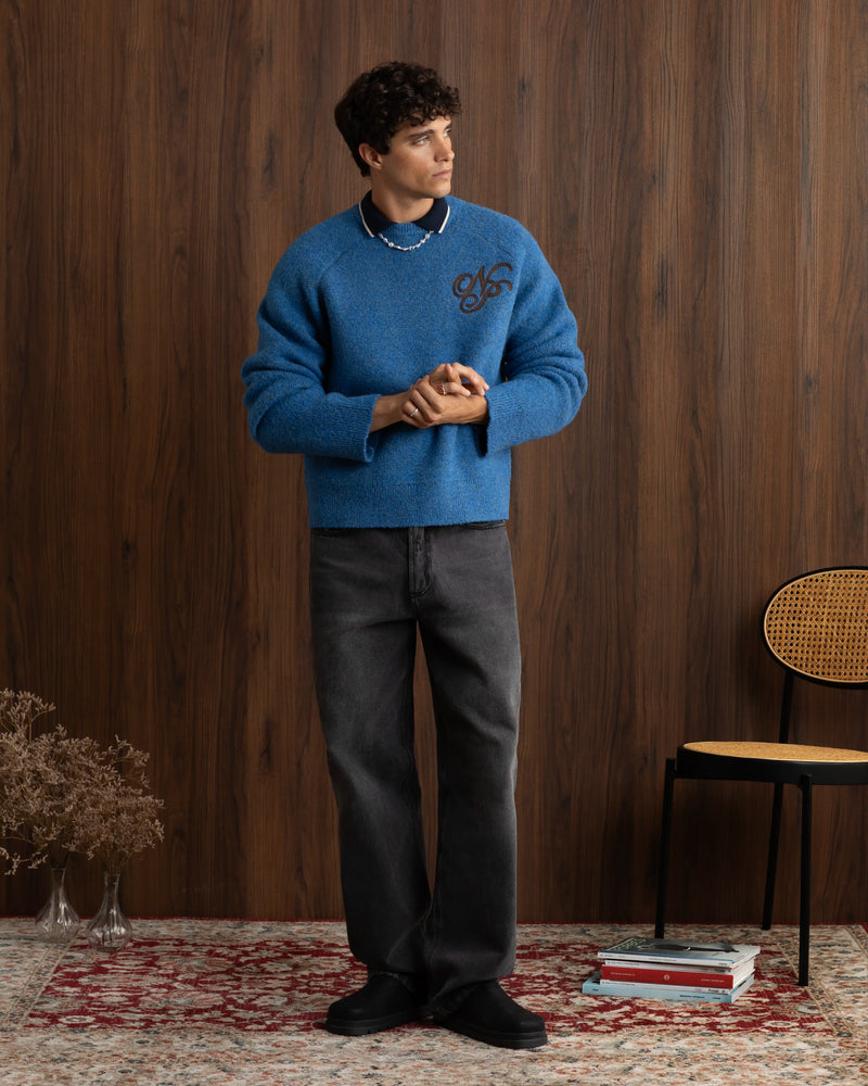 Le Marais Knit Sweater Blue