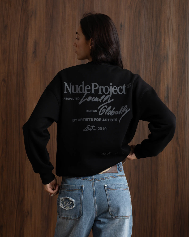 Global Soon Sweatshirt Black