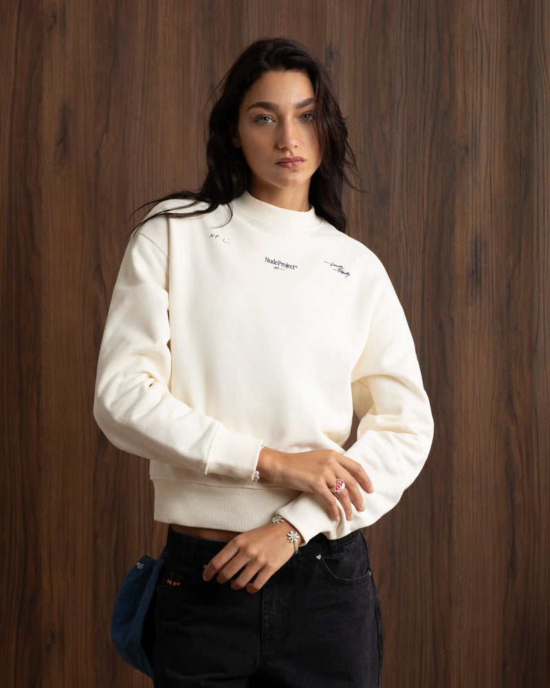 Global Soon Sweatshirt Marshmallow