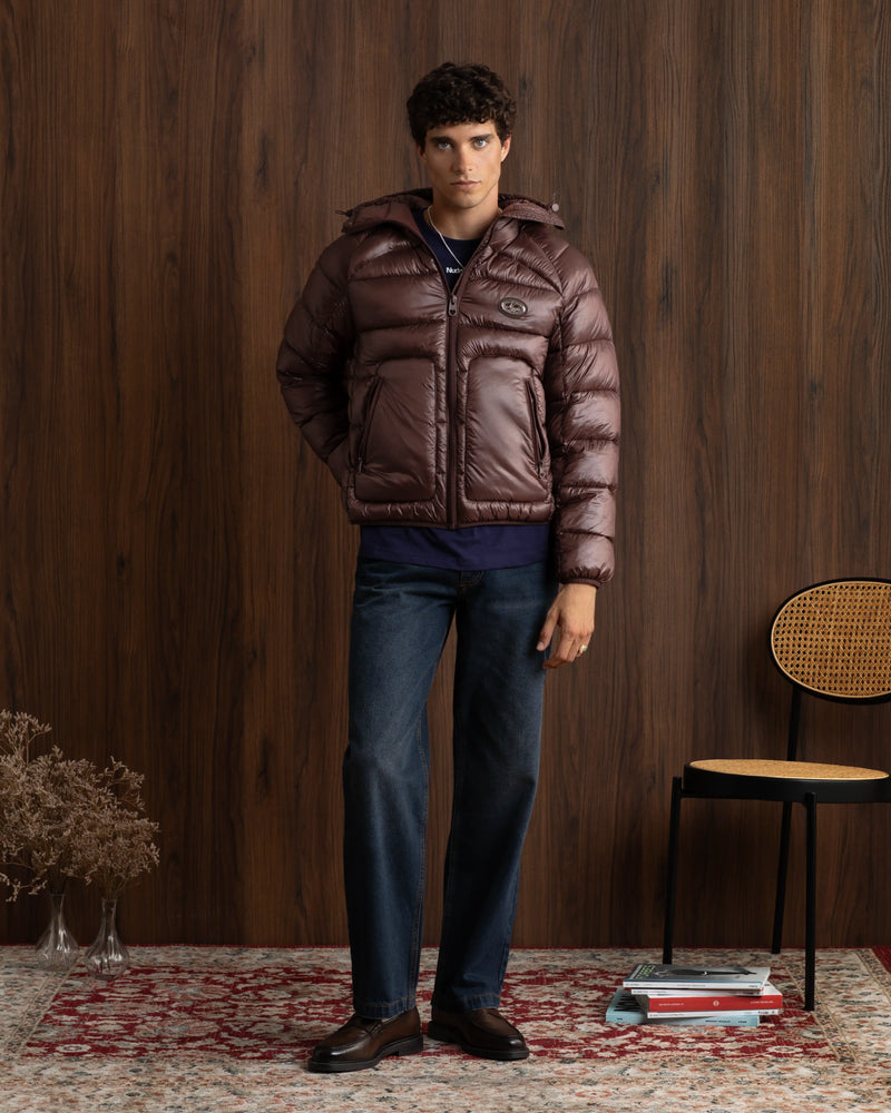 Iconic Puffer Jacket Brown