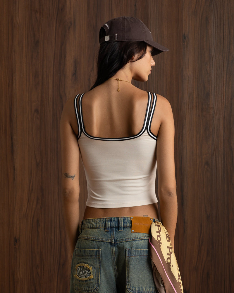 Vacation Tank Top Beige