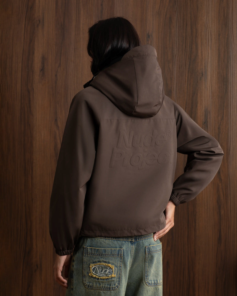 Milestones Windbreaker Jacket Brown