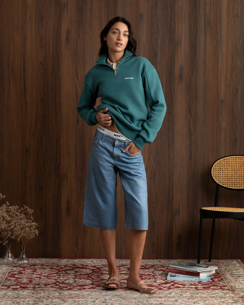 Origins Quarter-Zip Green