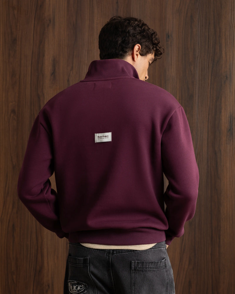 Origins Quarter-Zip Burgundy