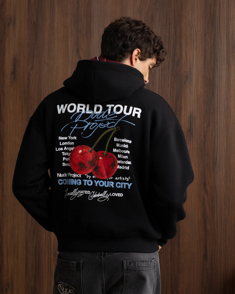 Nude Tour Hoodie Dark Grey