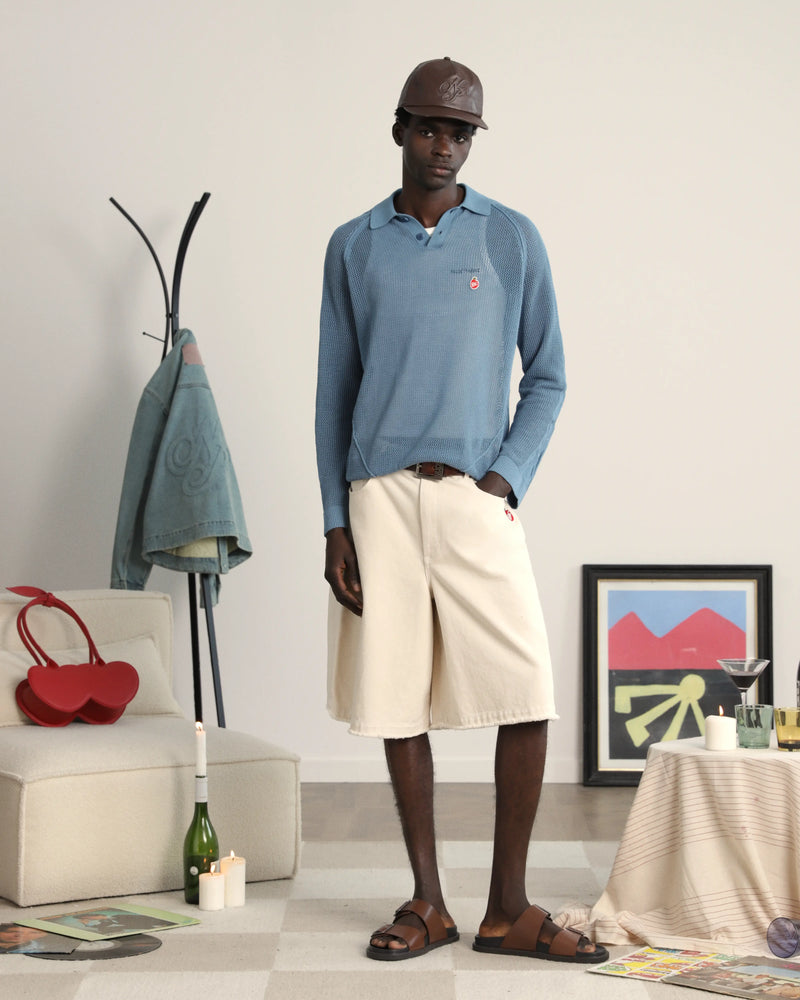 Apple Crew Denim Shorts Raw