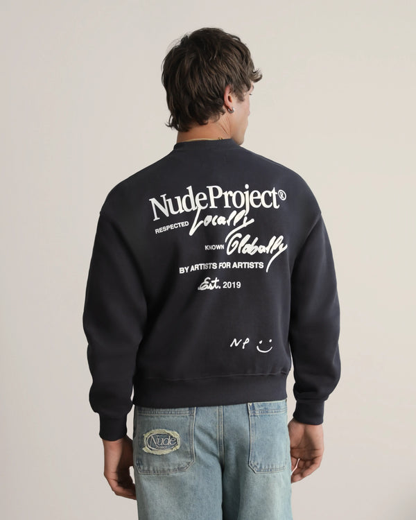 Global Soon Sweatshirt Ash