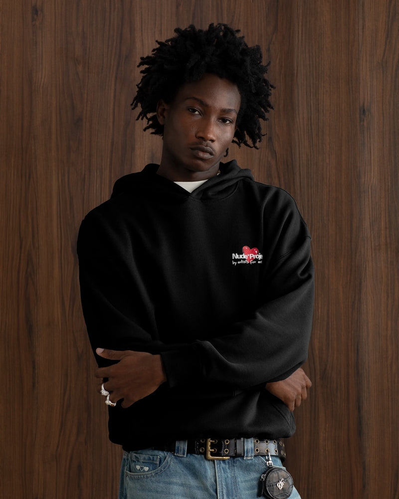 Juicy Cherry Hoodie Black