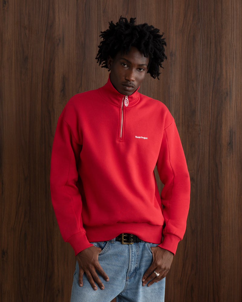 Origins Quarter-Zip Red