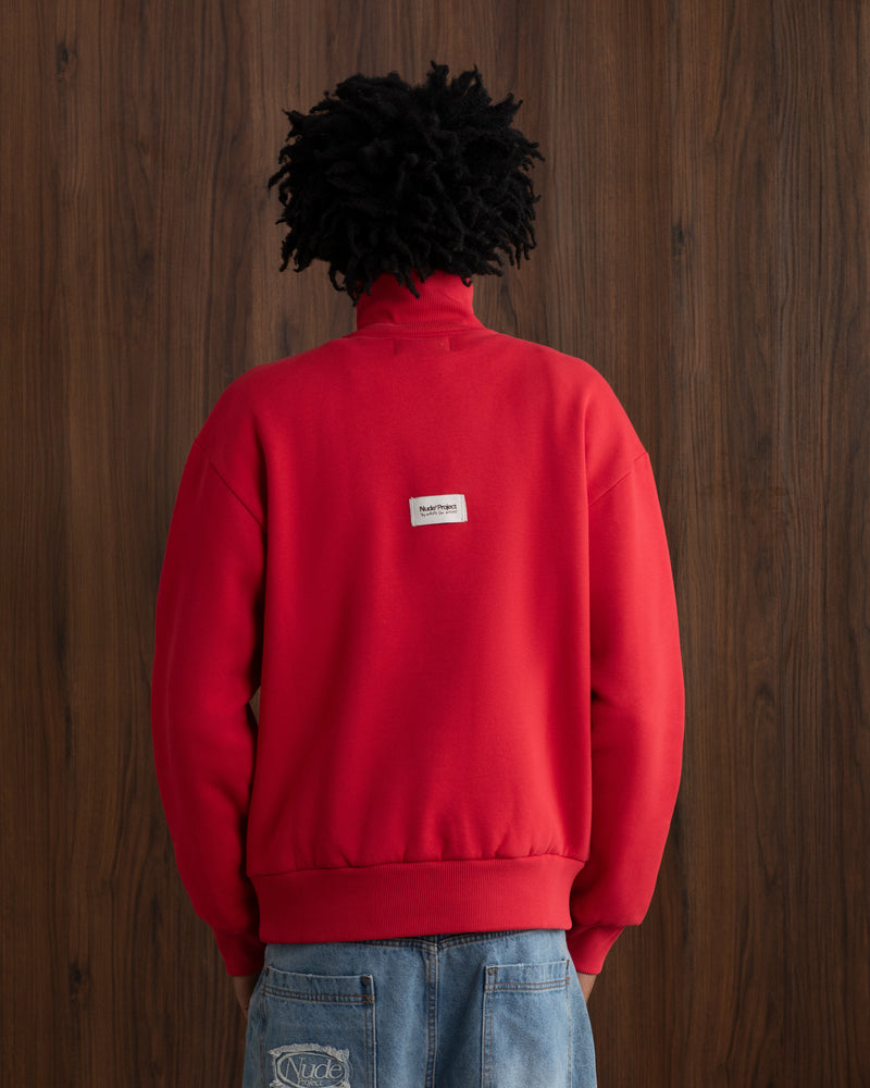 Origins Quarter-Zip Red