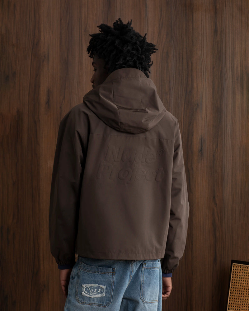 Milestones Windbreaker Jacket Brown