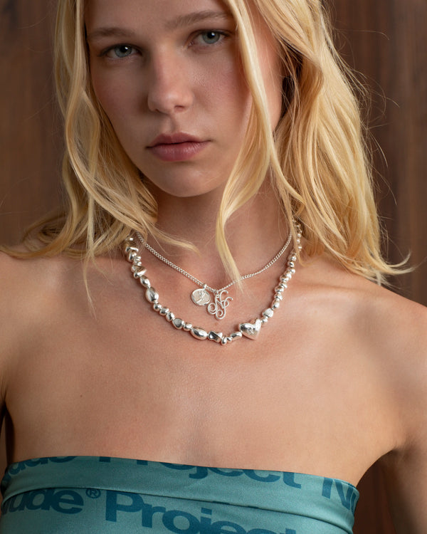 Cleo Necklace Silver