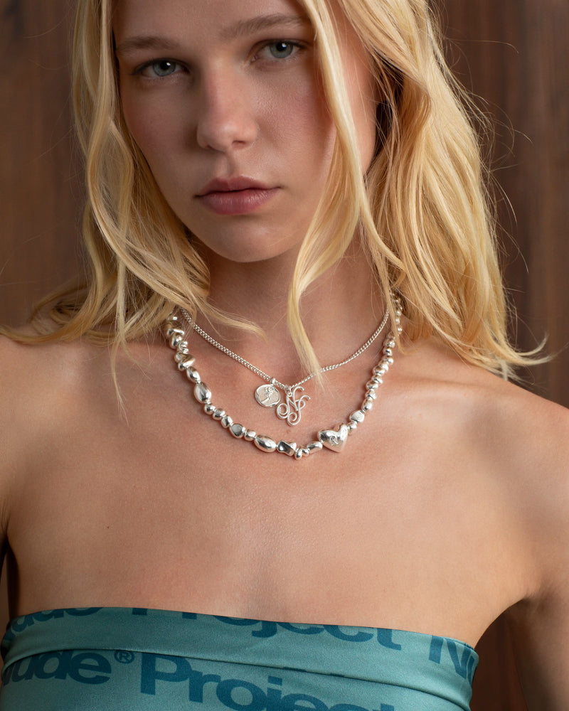 Cleo Necklace Silver