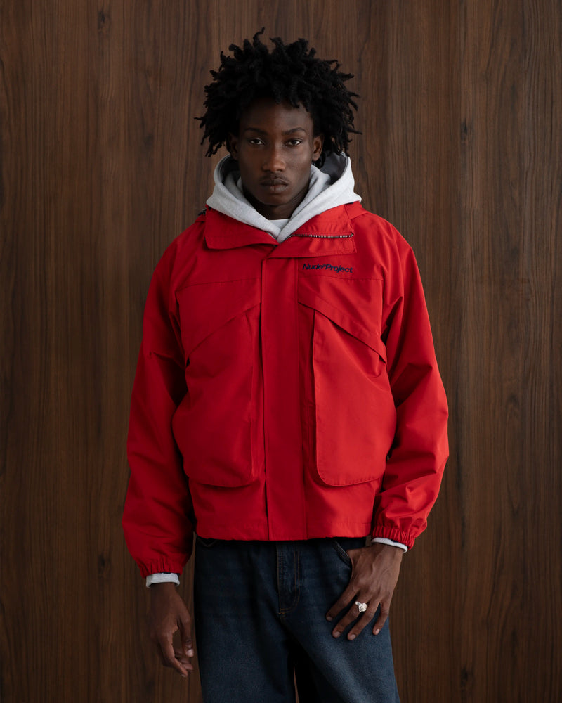 Milestones Windbreaker Jacket Red