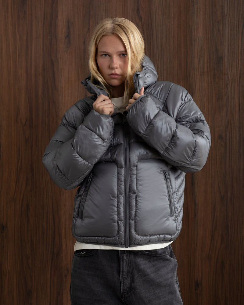 Iconic Puffer Jacket Grey