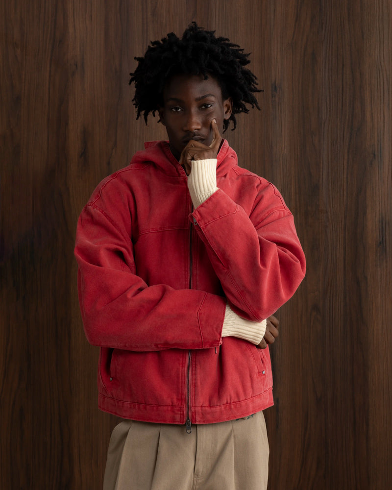Co-Worker Jacket Canvas Red