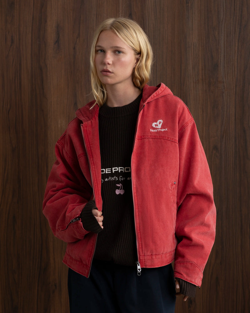 Co-Worker Jacket Canvas Red