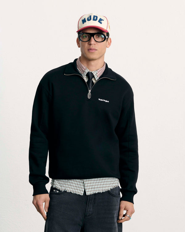 Origins Quarter-Zip Black