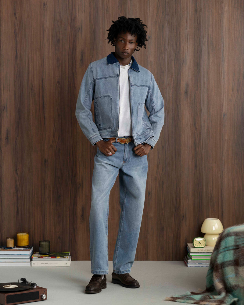 Trucker Denim Jacket Indigo