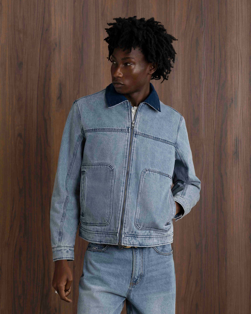 Trucker Denim Jacket Indigo