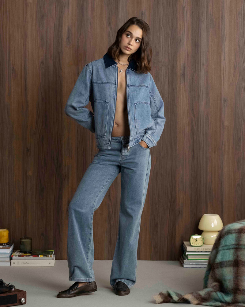 Trucker Denim Jacket Indigo