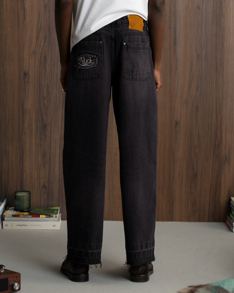 Old baggy Jeans Black Rose Wash