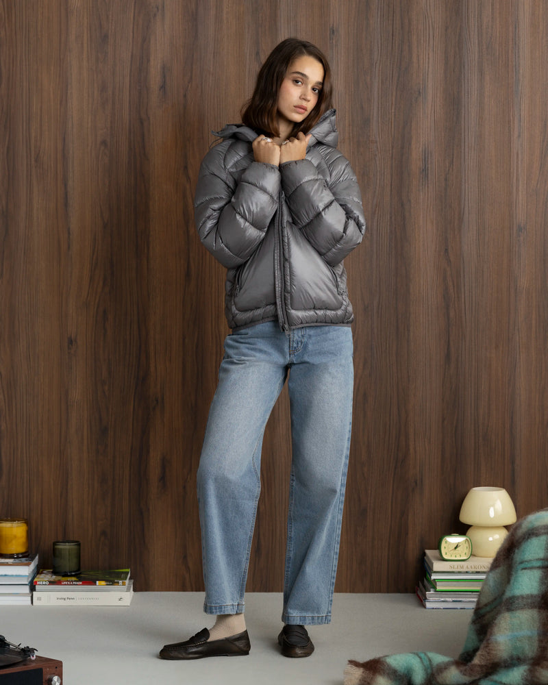 Iconic Puffer Jacket Grey