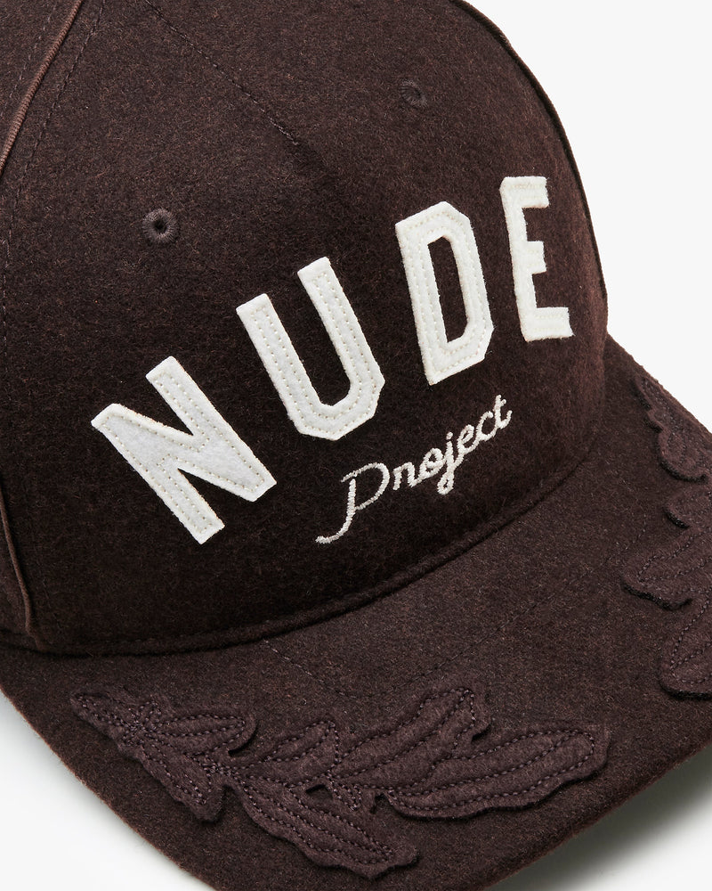 Nude Varsity Cap Brown