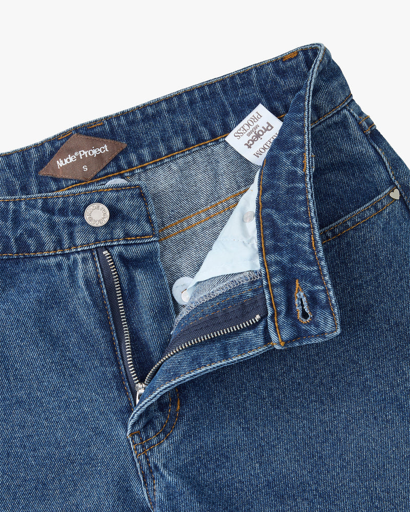 Old Baggy Woman Jeans Indigo