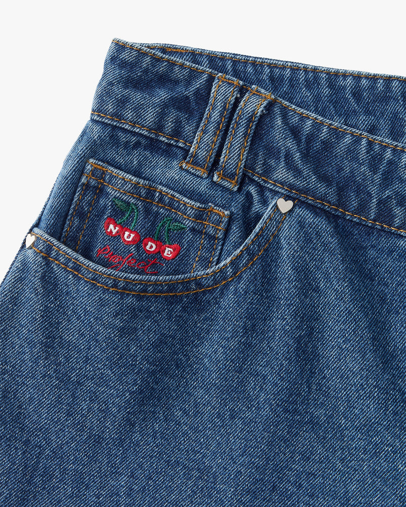 Old Baggy Woman Jeans Indigo