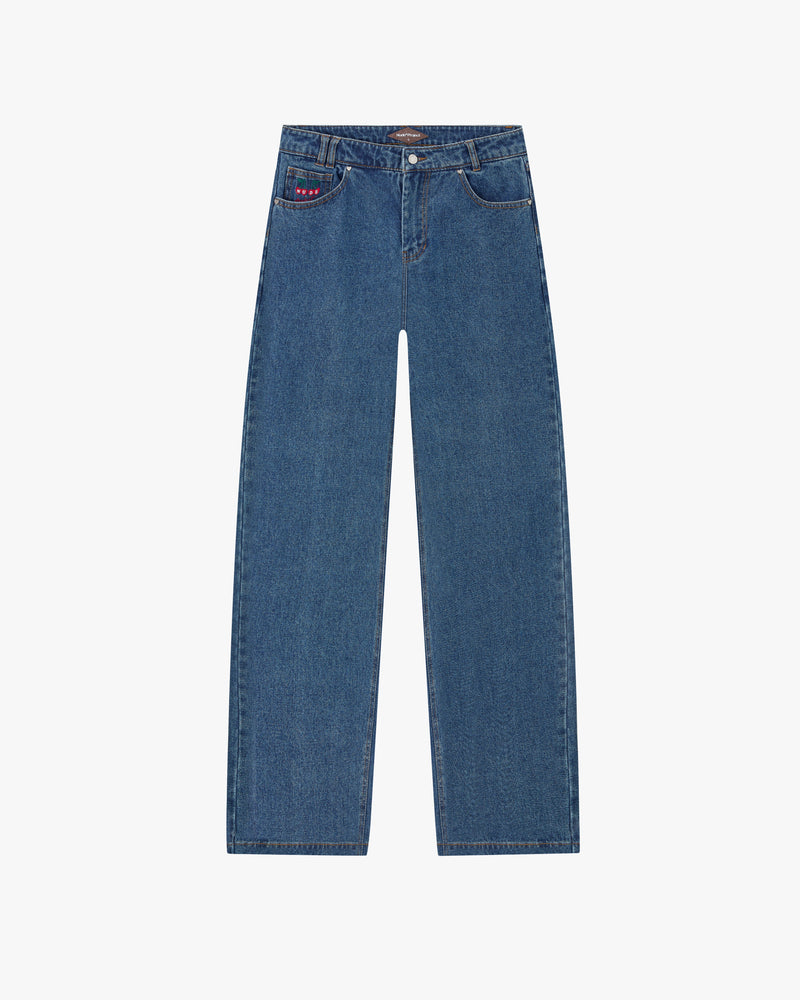 Old Baggy Woman Jeans Indigo