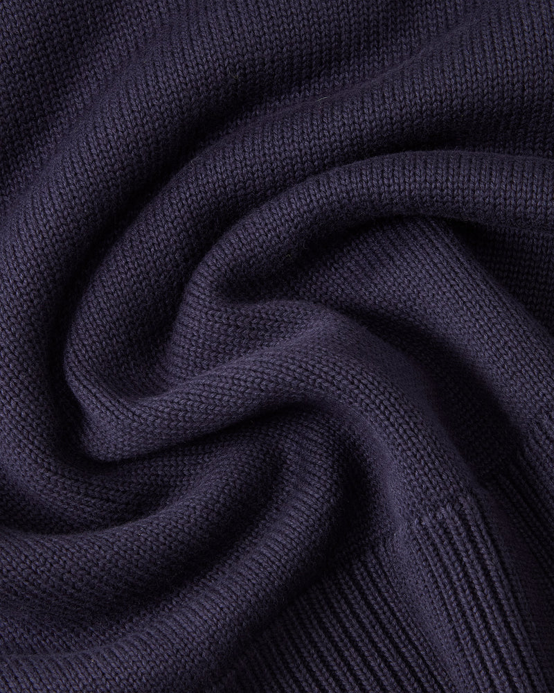 Teddy Knit Sweater Blue