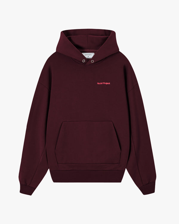 Origins Hoodie Burgundy