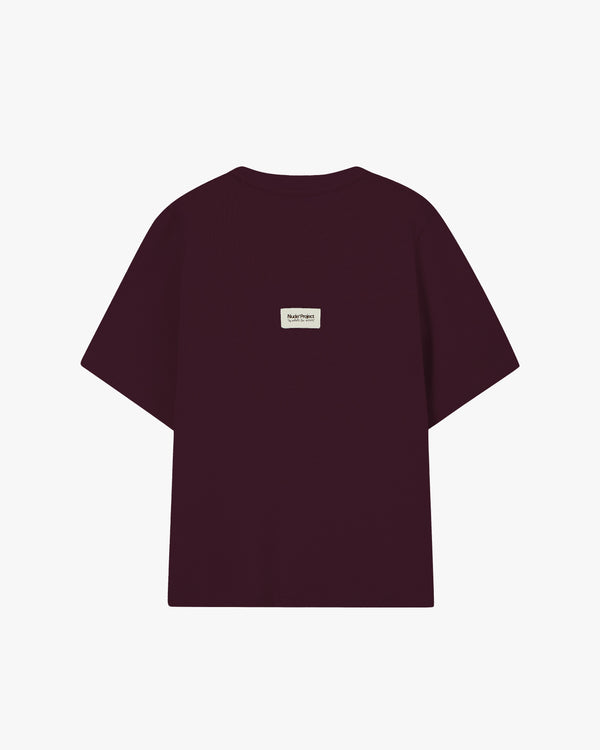 Origins Tee Burgundy
