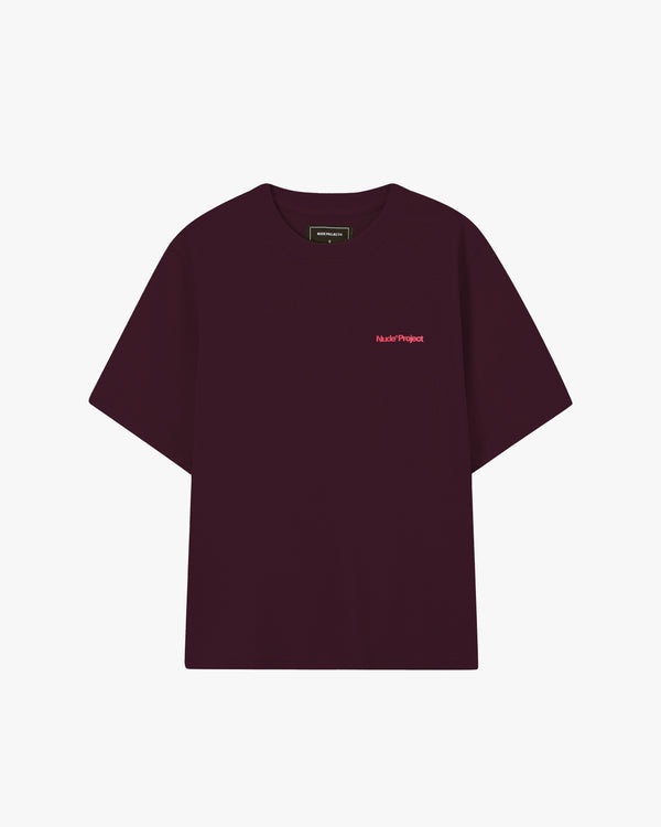 Origins Tee Burgundy