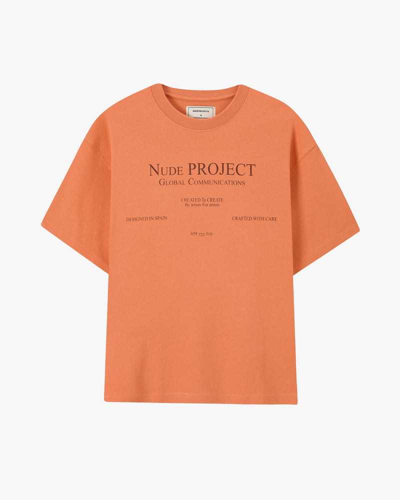 Piano Tee Orange