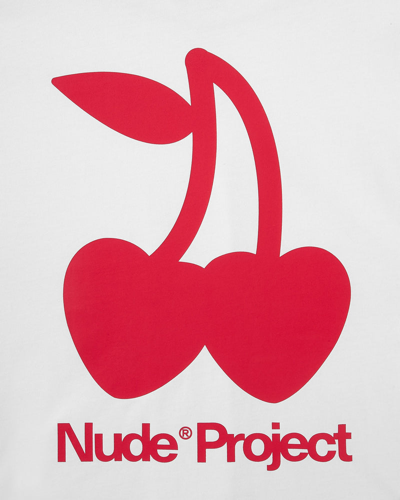 Cherry Logo Tee White