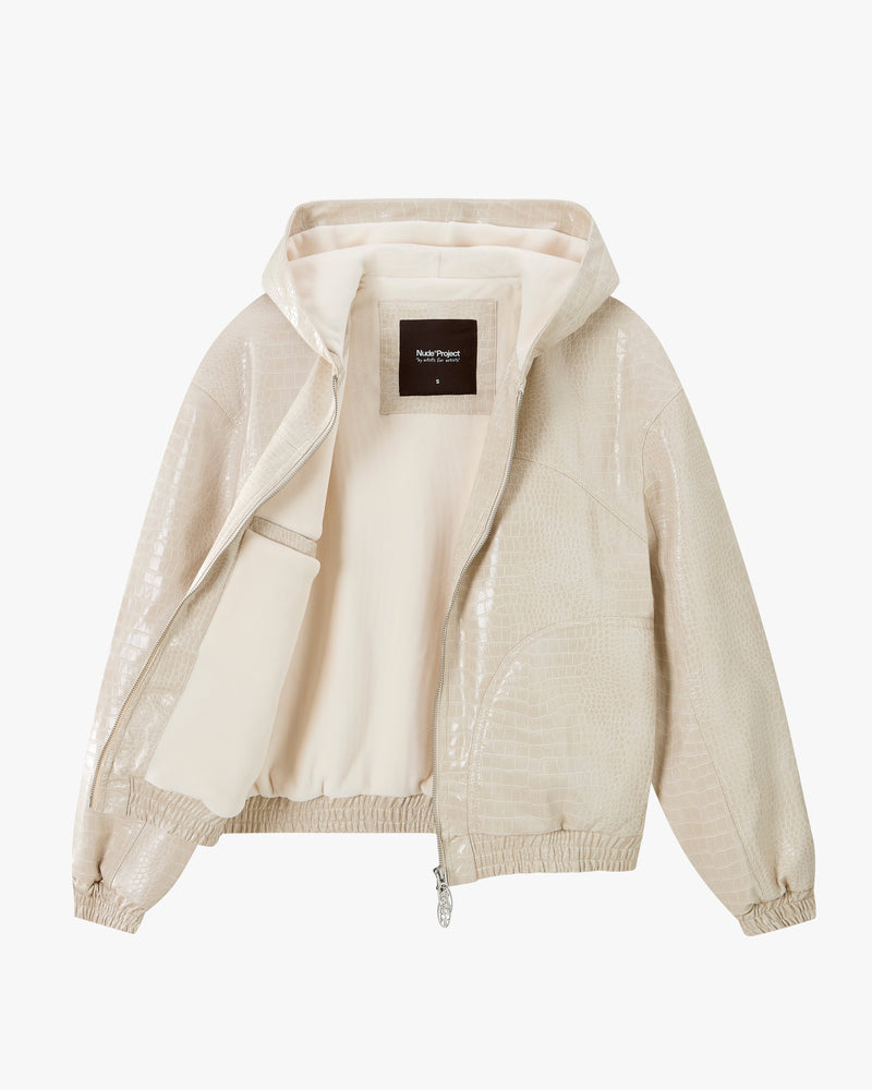 Croco Boxy Jacket