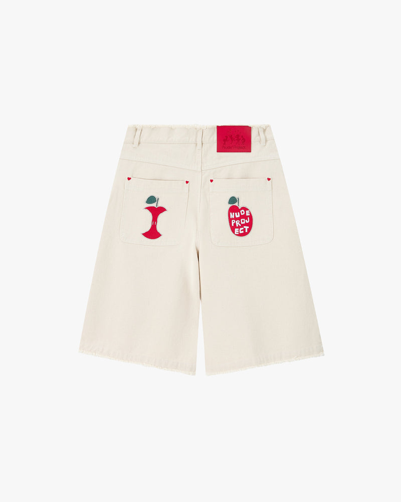 Apple Crew Denim Shorts Raw