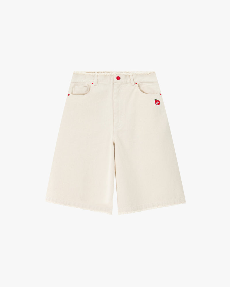 Apple Crew Denim Shorts Raw
