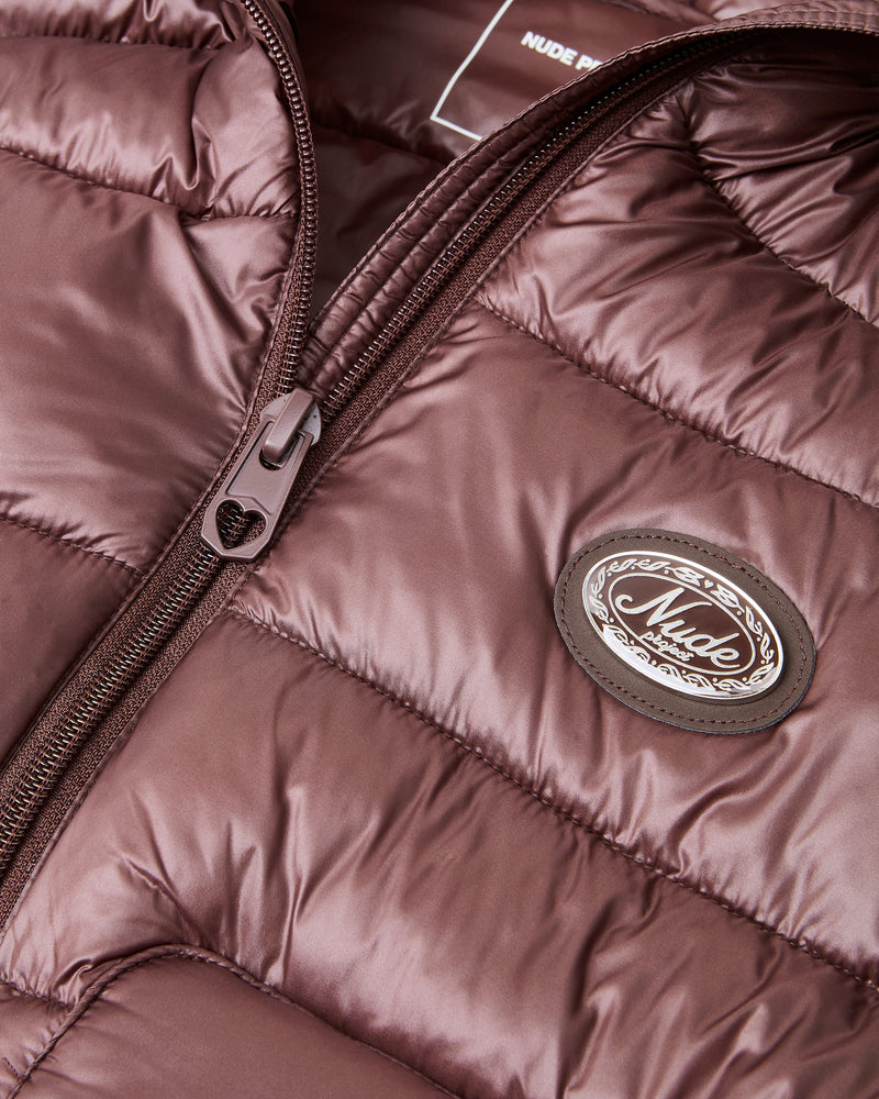 Iconic Puffer Jacket Brown