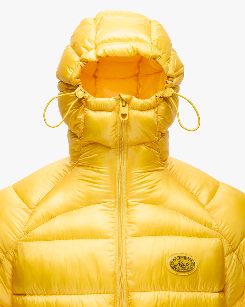 Iconic Puffer Jacket Yellow