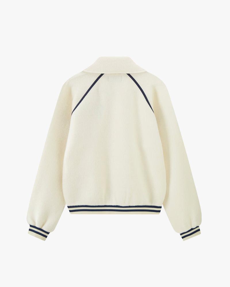 Teddy Quarter-Zip Polar Marshmallow